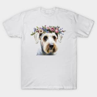 Floral Sealyham Terrier T-Shirt